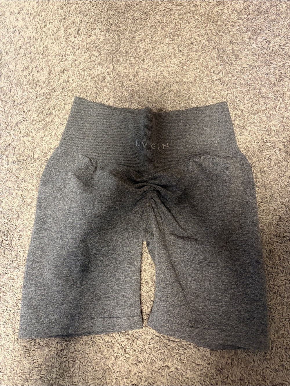 NVGTN Women's Charcoal Seamless Bike Shorts